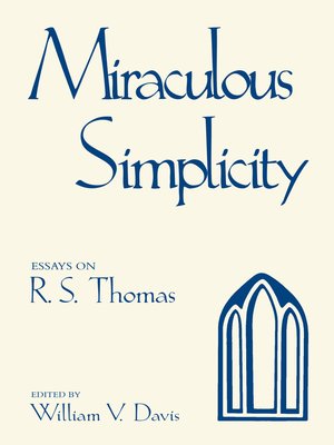 cover image of Miraculous Simplicity